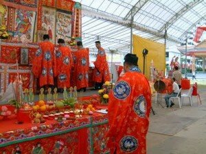 Hungry Ghost Festival in Singapore