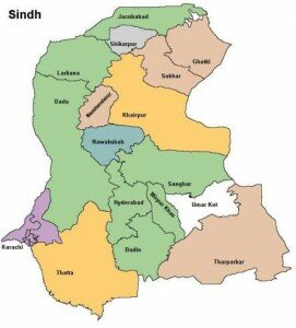 Sindh Map