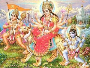 Shri Hanuman, Shri Durga Maa, Shri Skanda