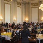 Congresswoman Tulsi Gabbard (D-HI) addressing the guests at HAF's 10 Anniversary gala