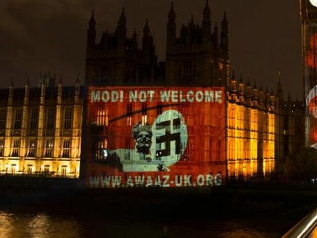 Bigoted and Hinduphobic Group turns Evil Nazi Symbol into OM - The holiest Hinduism symbol but Media didnt cry defamation then