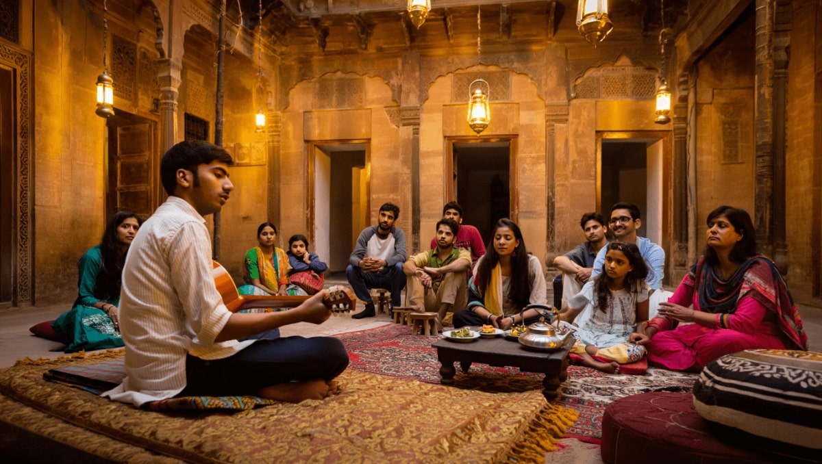 Mehfils, baithaks, supper clubs: Capital’s curated evenings TNN / Mar 21, 2026, 18:33 (IST) Delhi's cultural scene is shifting inward, with intimate gatherings in homes, havelis, and heritage sites replacing large-scale events. These curated experiences revive older rhythms, fostering community and offering a more meaningful connection between artists and audiences, moving away from predictable and pretentious formats.