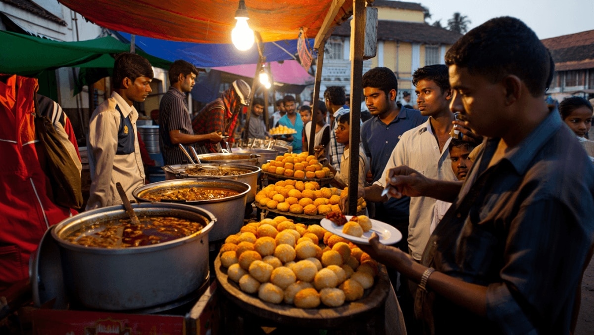 Goans enjoy local Iftaar cuisine  Mar 17, 2026, 08:00 (IST) As Eid al-Fitr approaches, Goa's Iftaar stalls are buzzing with diverse culinary delights, attracting food enthusiasts from all communities. Beyond traditional offerings, unique dishes like haleem and chicken cheese balls are drawing crowds, fostering communal harmony.