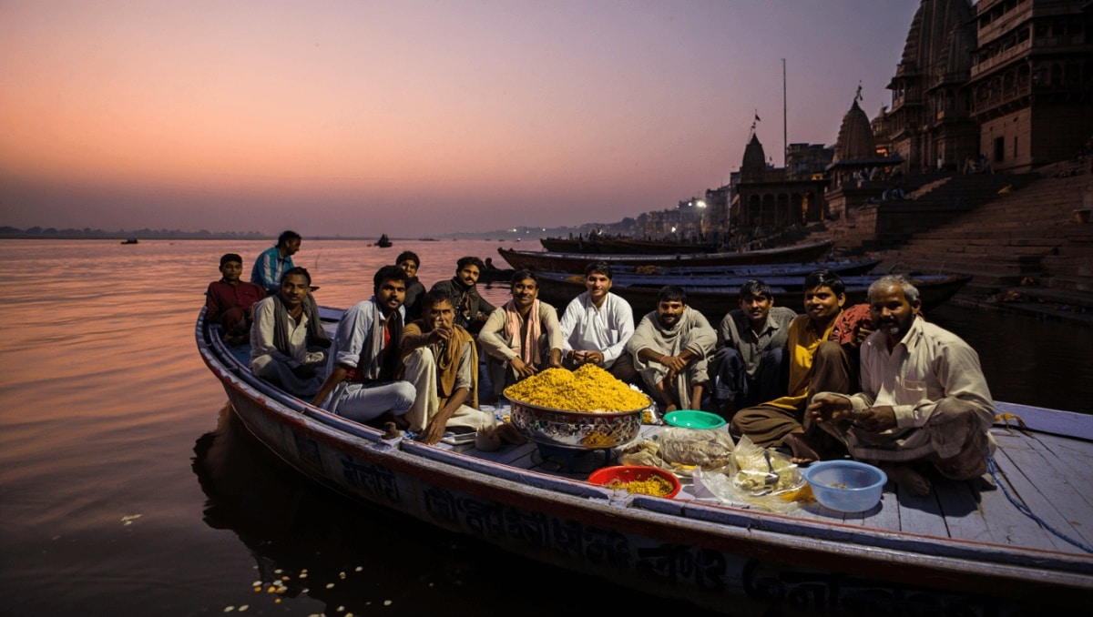 14 arrested for holding iftar party on boat in Varanasi, disposing of biryani waste in Ganga