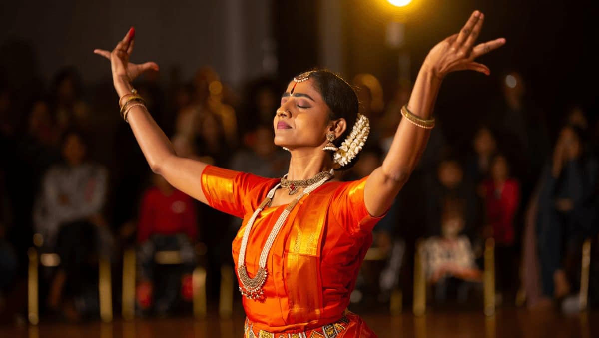 On Celebrating Bharatnatyam and Bhakti for International Dance Day : Through the lens of HAF’s CA Regional Director, Sangeetha Shankar