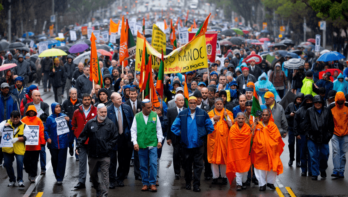 Of Speaking Up for the Jews: HAF on the Ground at Unity March, San Francisco