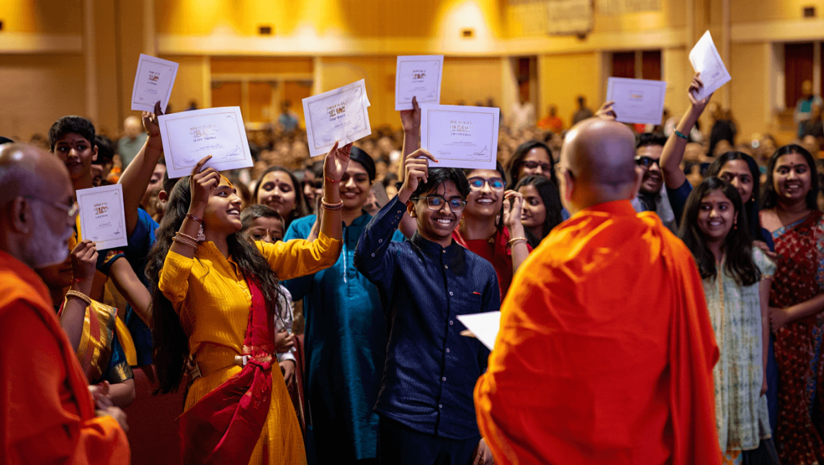 Chinmaya Mission Hosts Graduation Ceremony for Class of 2026
