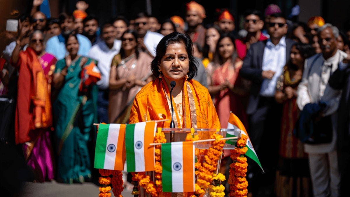 HAF on the ground in Sacramento for the Mega India Day Celebration & Fair
