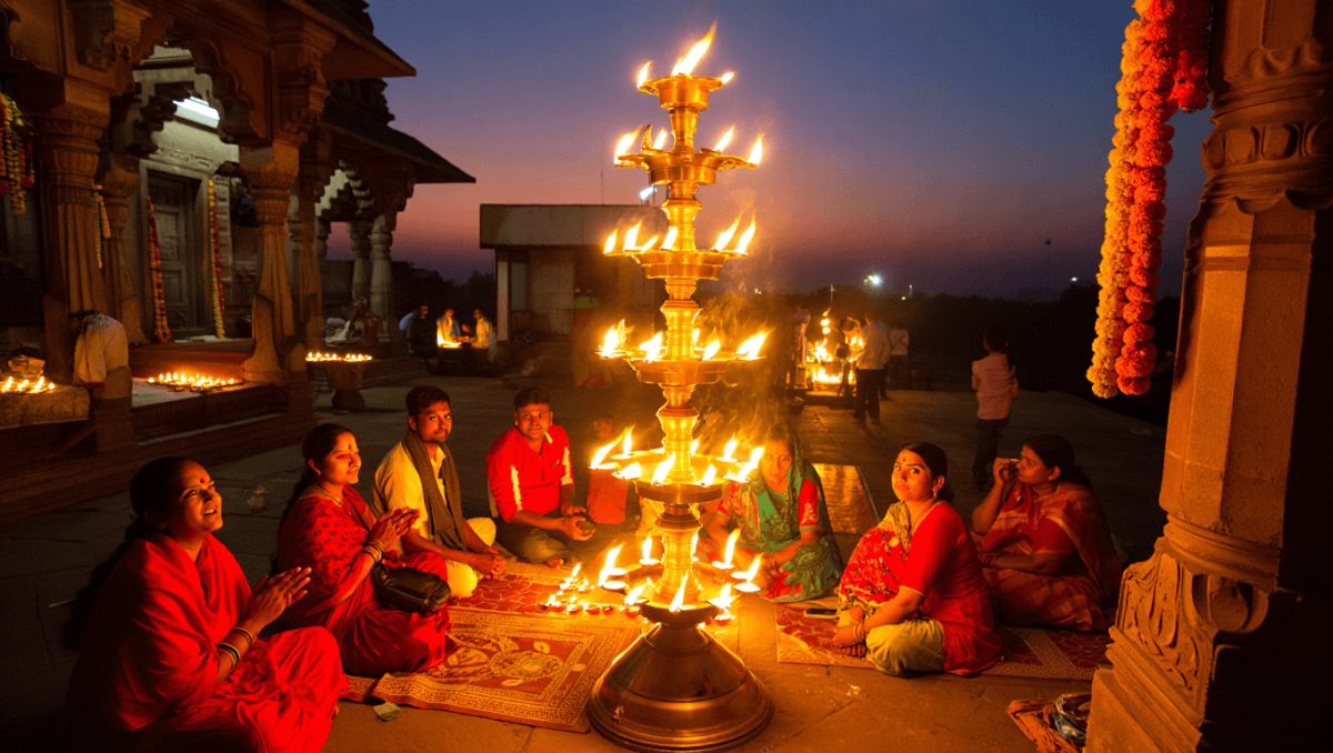 Why stop with Diwali? The Hindu month of Kartik is all about the light.