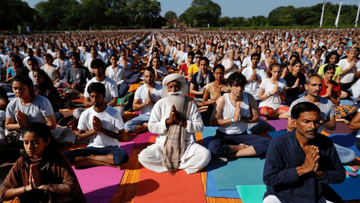 'Yoga is science for inner well-being': Sadhguru; over 50,000 take part in Isha Foundation yoga sessions held across India