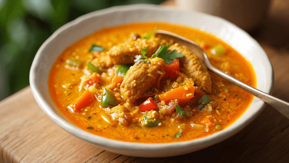 Veganuary Recipe: Coconut-ginger plant-based meat curry
