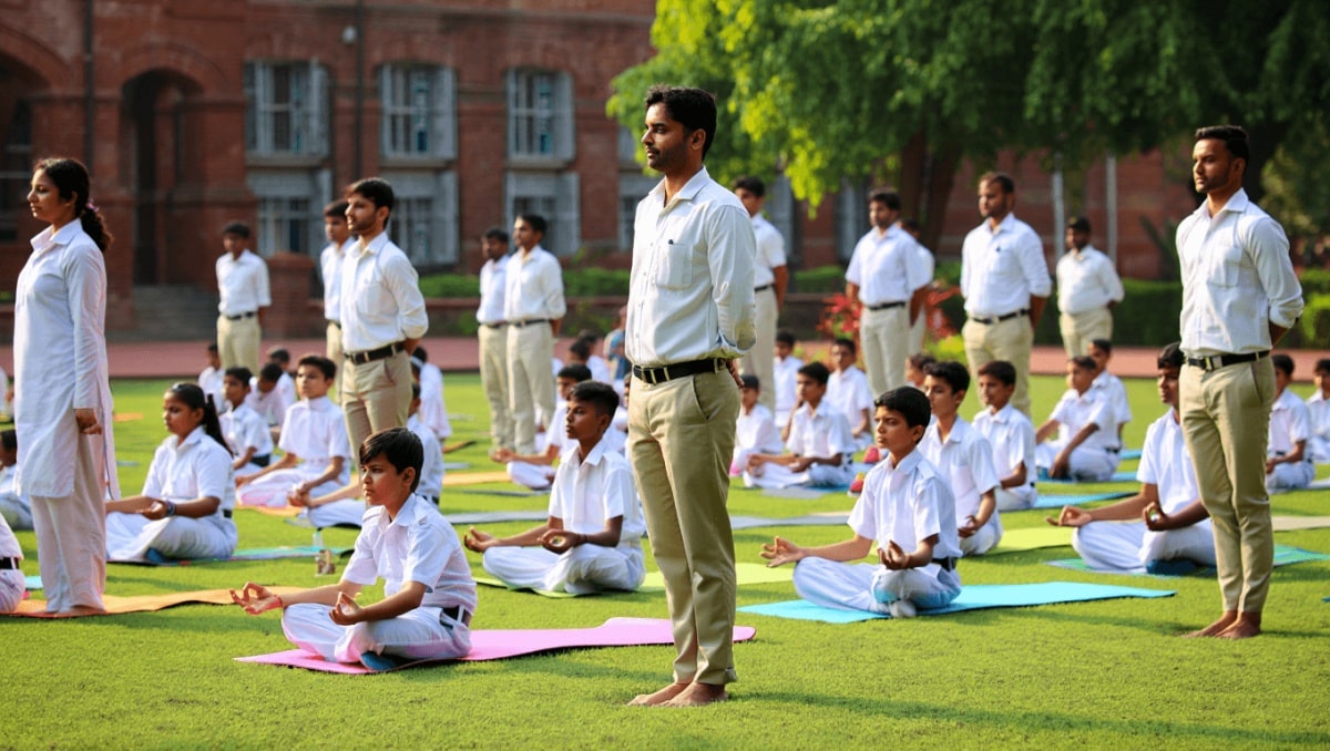 Teachers, cadets join Yoga Day session at Sainik School  Jun 21, 2026, 21:46 (IST)