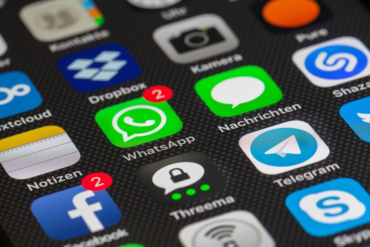 Smartphone screen showing inflammatory social media post spreading online