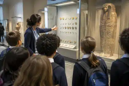 Museum sees 14,000 children flood exhibits, testing capacity and staff response
